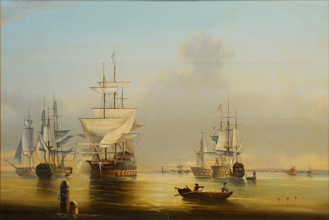 MANNER OF ROBERT SALMON. (1 of 3)