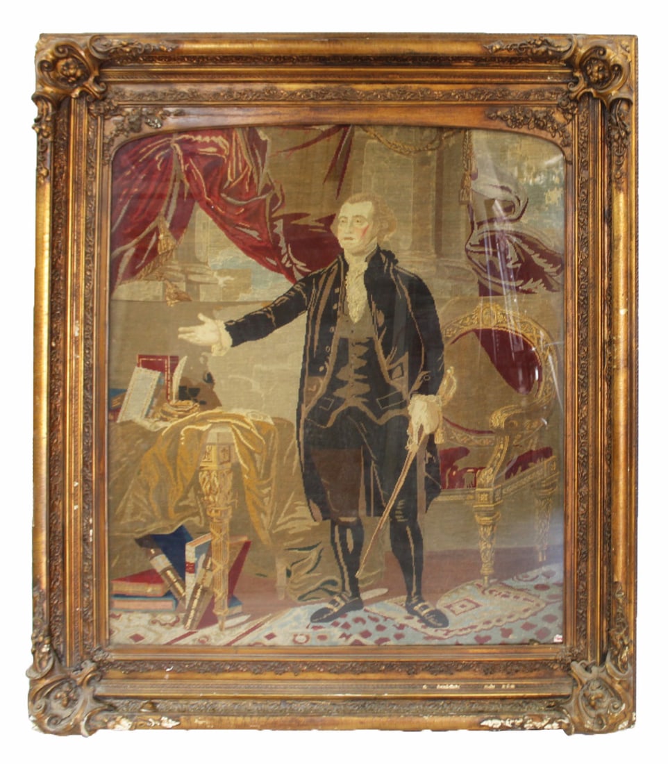 Large and Finely Handmade Framed George (1 of 7)