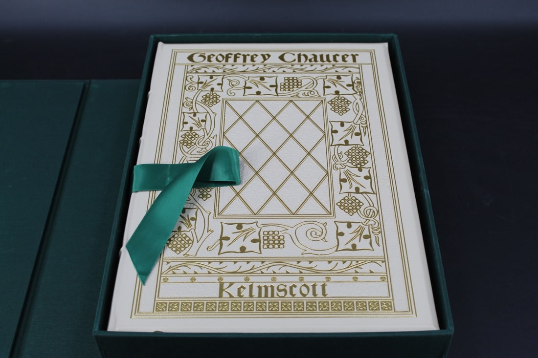 Easton Press Chaucer Klemscott Slipcased (1 of 5)