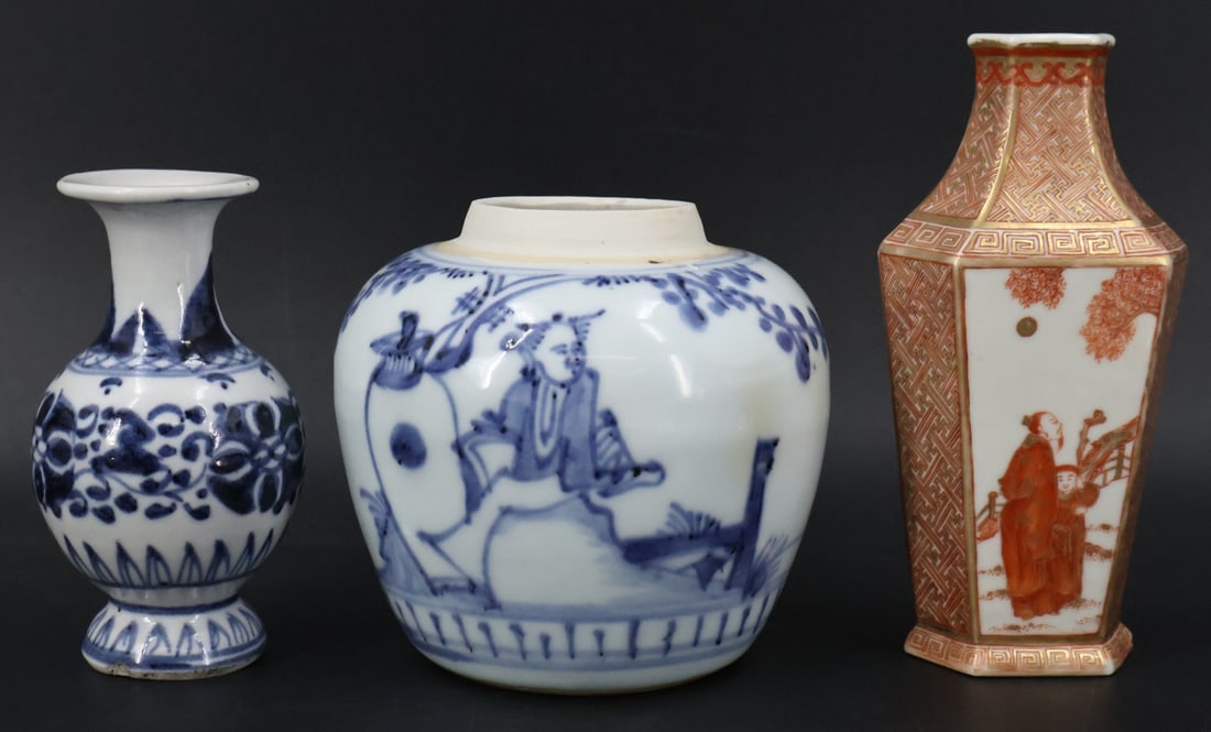 Chinese Porcelain Group. (1 of 7)