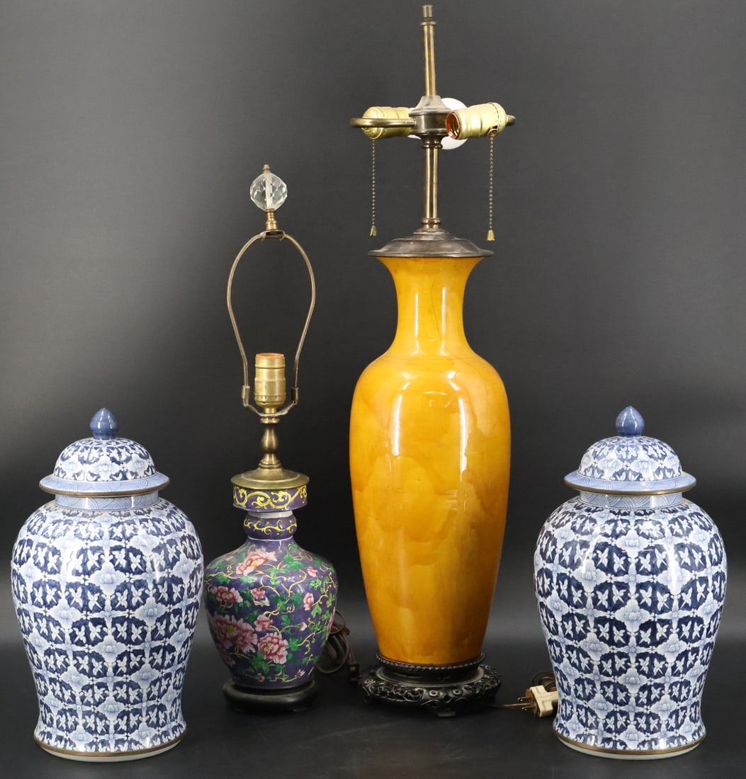 Group of Asian Vases and Jars Inc. Maitland Smith. (1 of 11)
