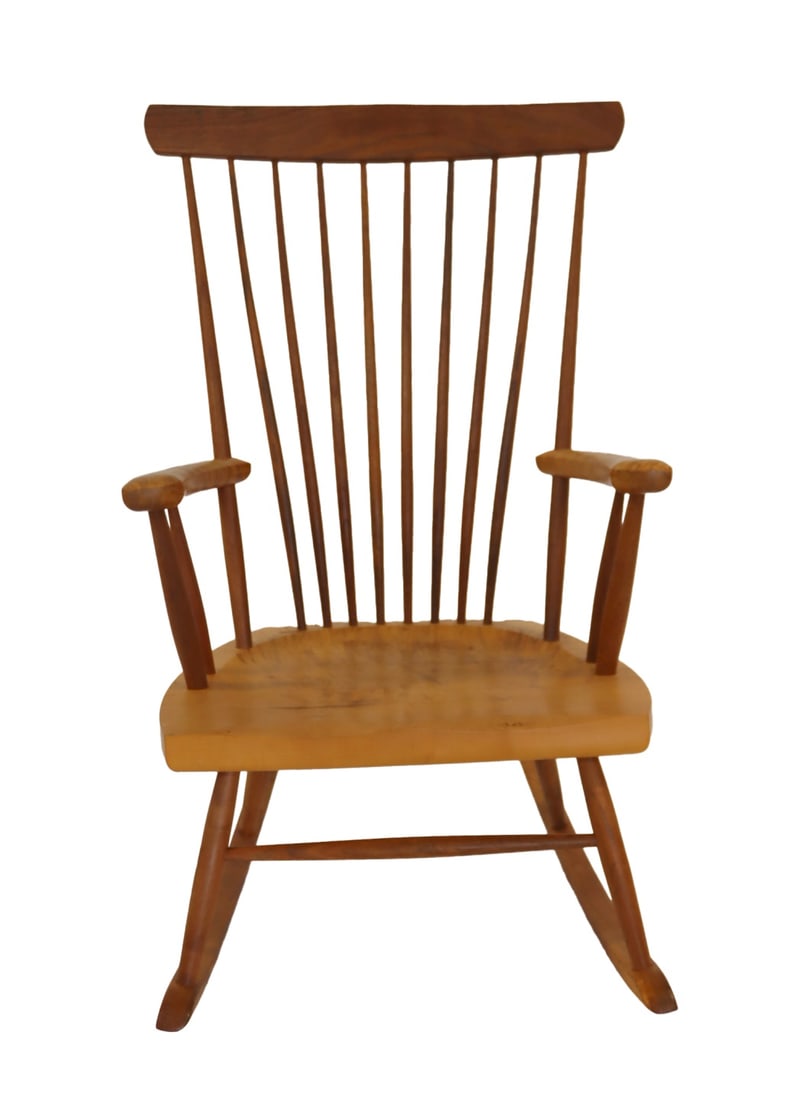 Artisan Walnut Rocker. (1 of 10)