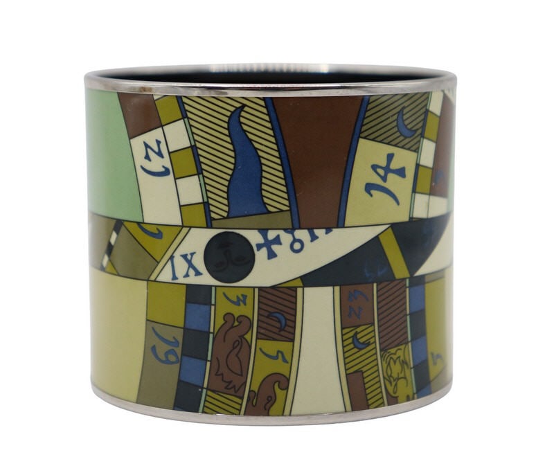 COUTURE. Hermes Paris Astrologie Extra Large Cuff. (1 of 7)