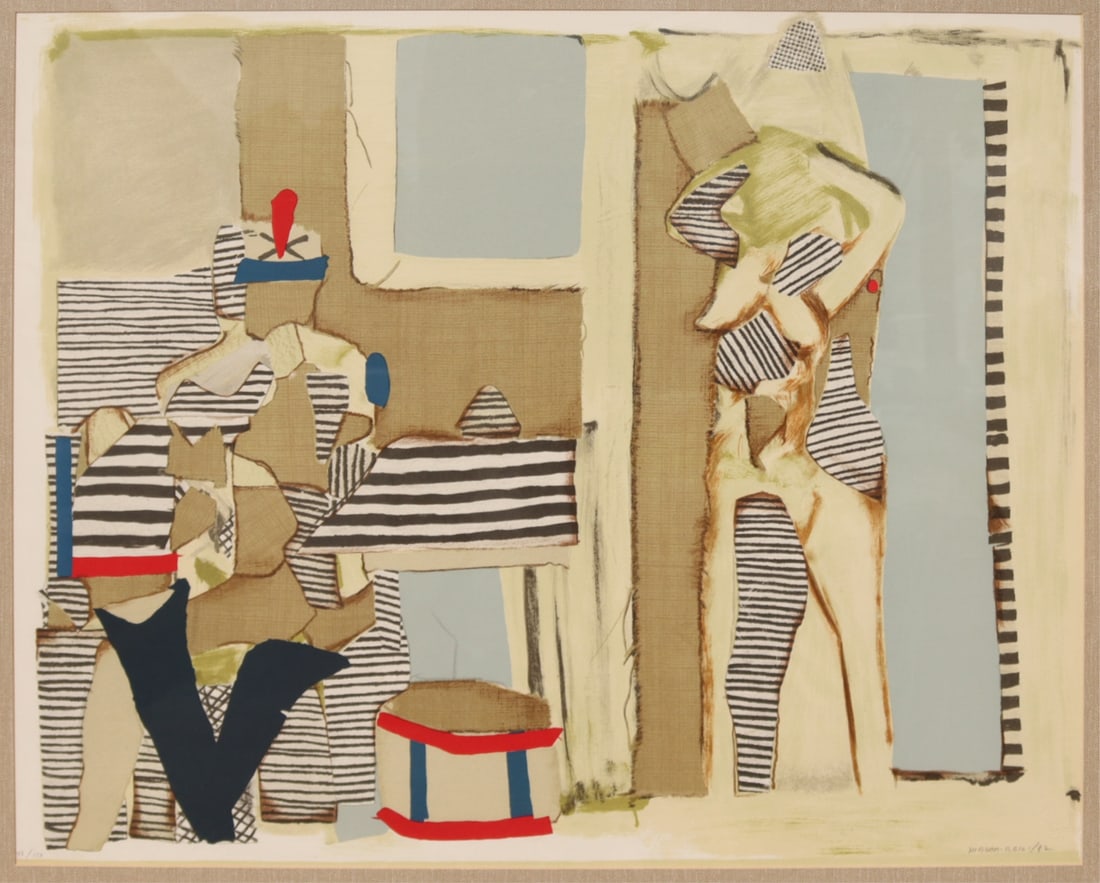 CONRAD MARCA-RELLI(AMERICAN, 1913-2000) [2 WORKS]. (1 of 11)