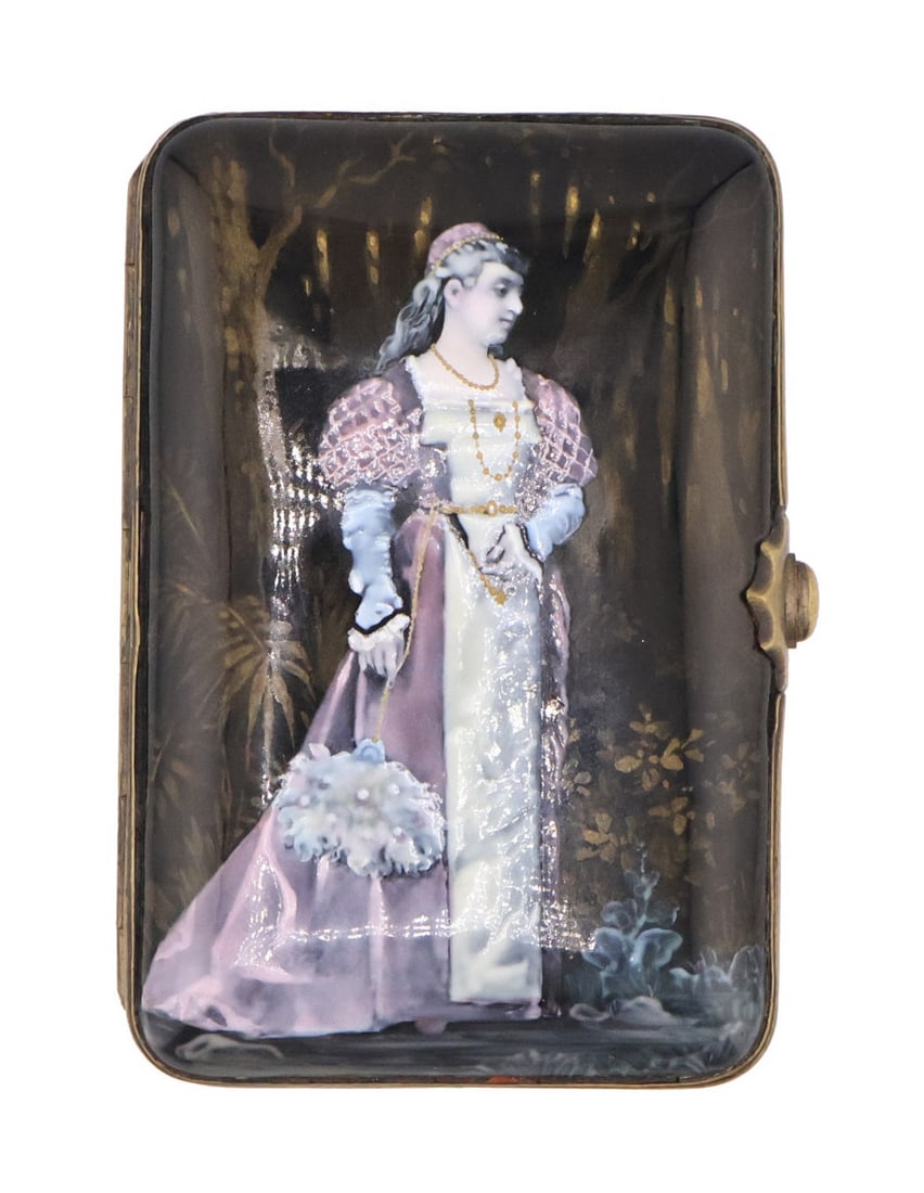 SILVER. Antique French .800 Silver Sewing Kit. (1 of 8)