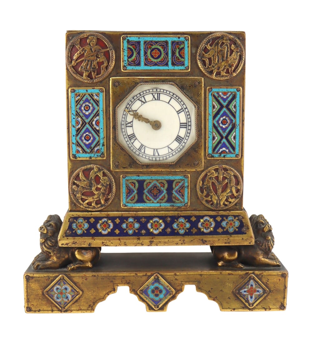 E.F. Caldwell & Co. Inc. Bronze, Enamel and Jewel (1 of 15)