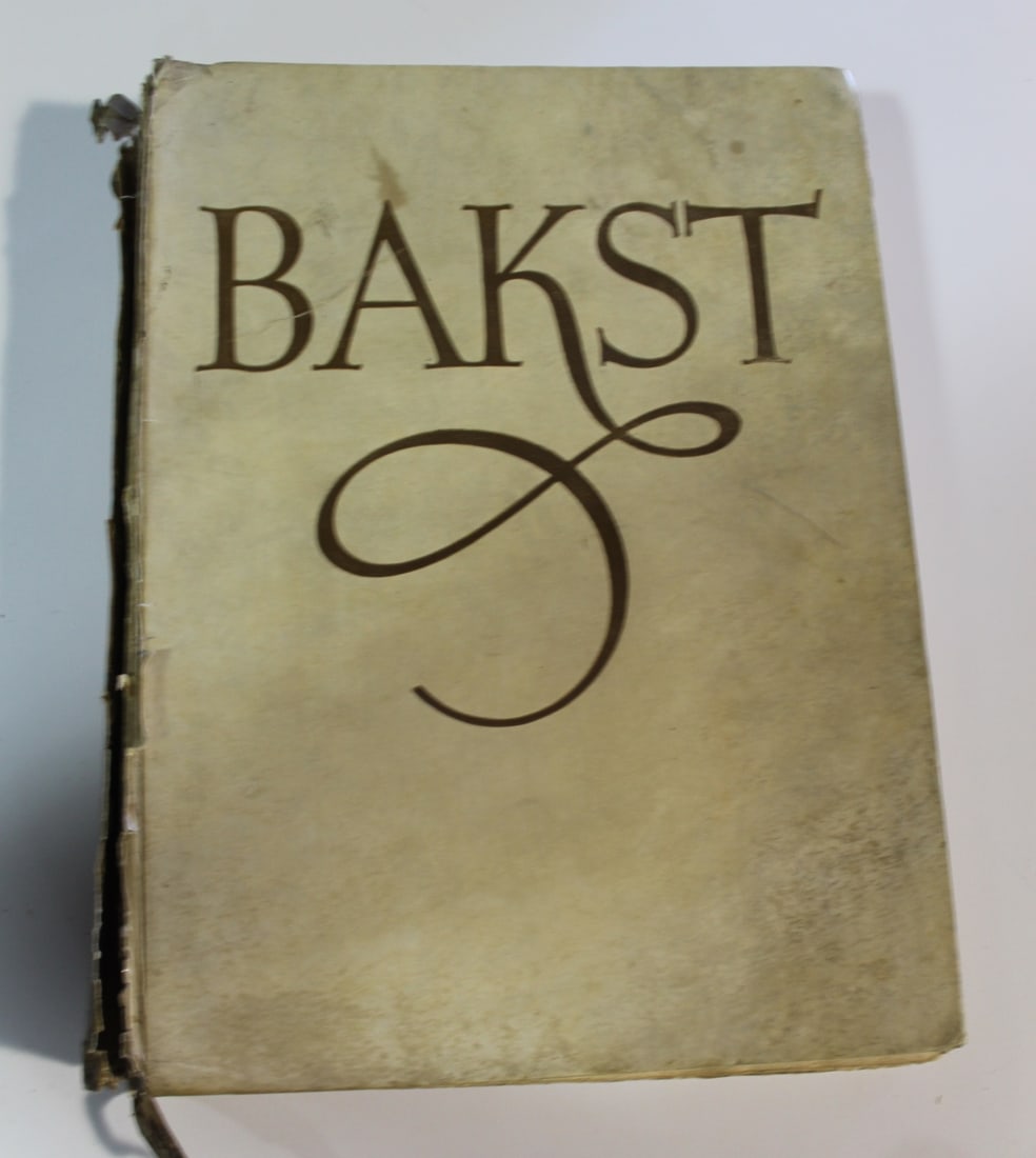 Leon Bakst Book Andre Levinson 1923 1st Ed (1 of 11)