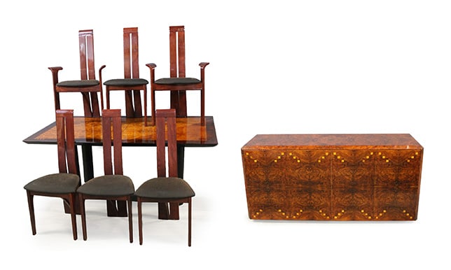 Miniforms Art Deco Style Lacquered Dining Set. (1 of 18)