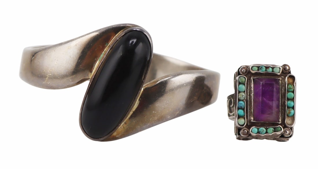 JEWELRY. Signed Mexican Jewelry Inc. MATL. (1 of 14)