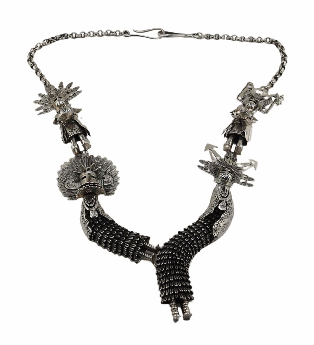 JEWELRY. Alvin Vandever Sterling Handmade Necklace (1 of 17)