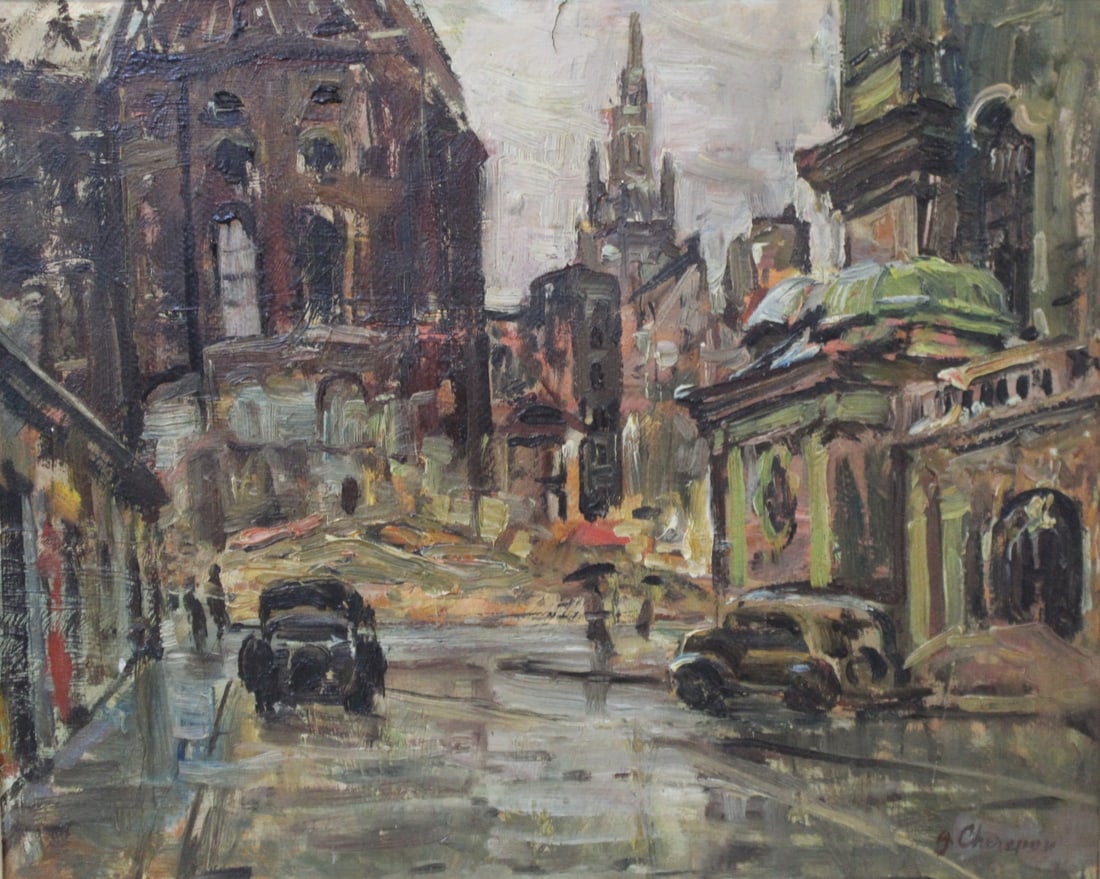 George Quaintance (american 1902 1957) Oil On Canv