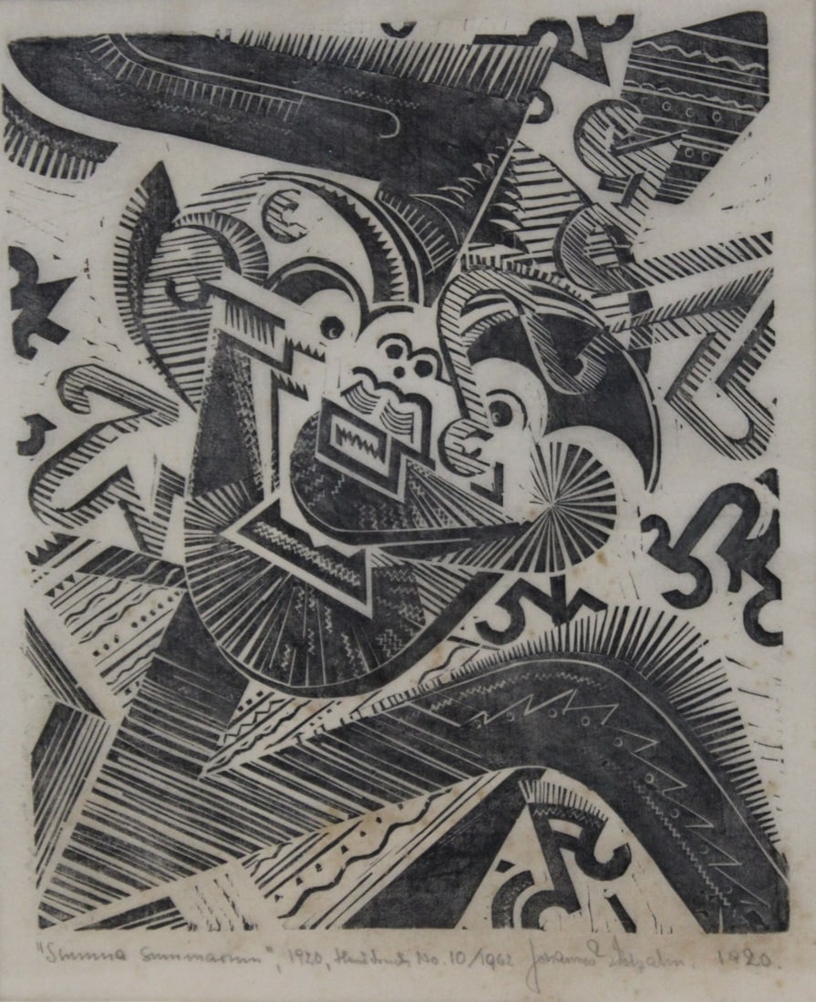 JOHANNES MOLZAHN (German 1892 - 1965) (1 of 5)