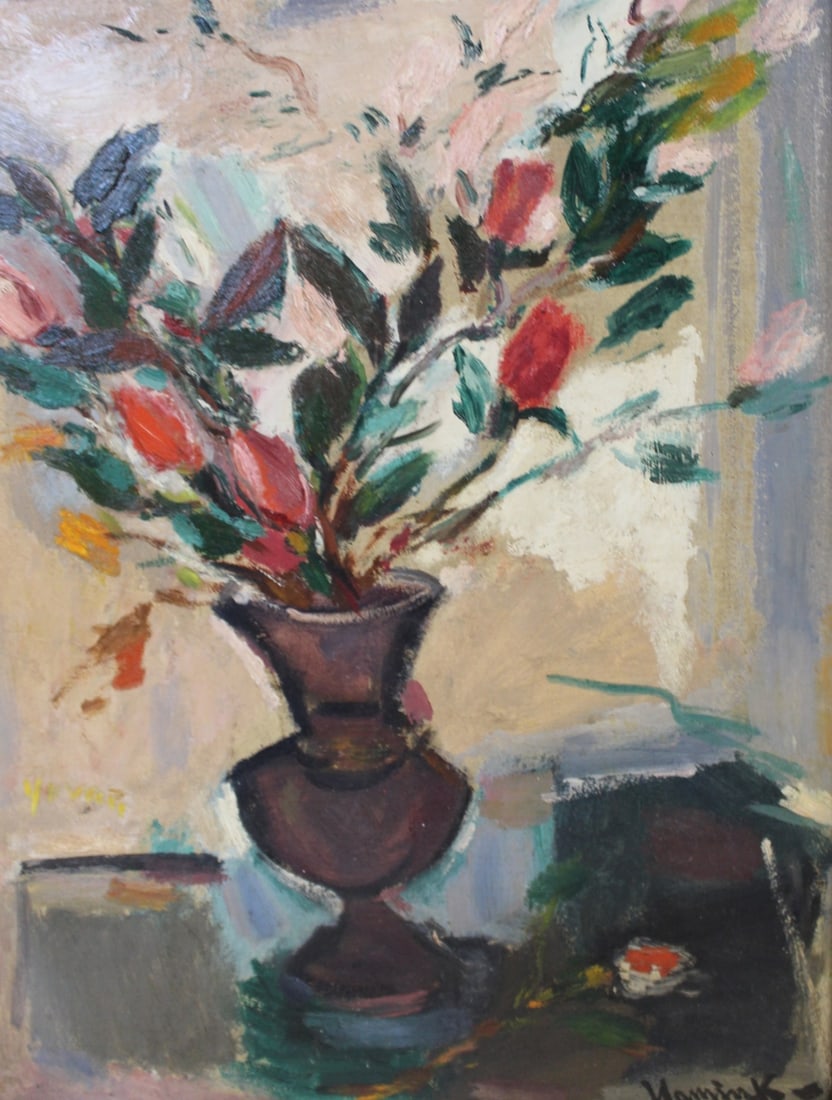 After MAURICE De VLAMINCK. Oil On Board. (1 of 5)