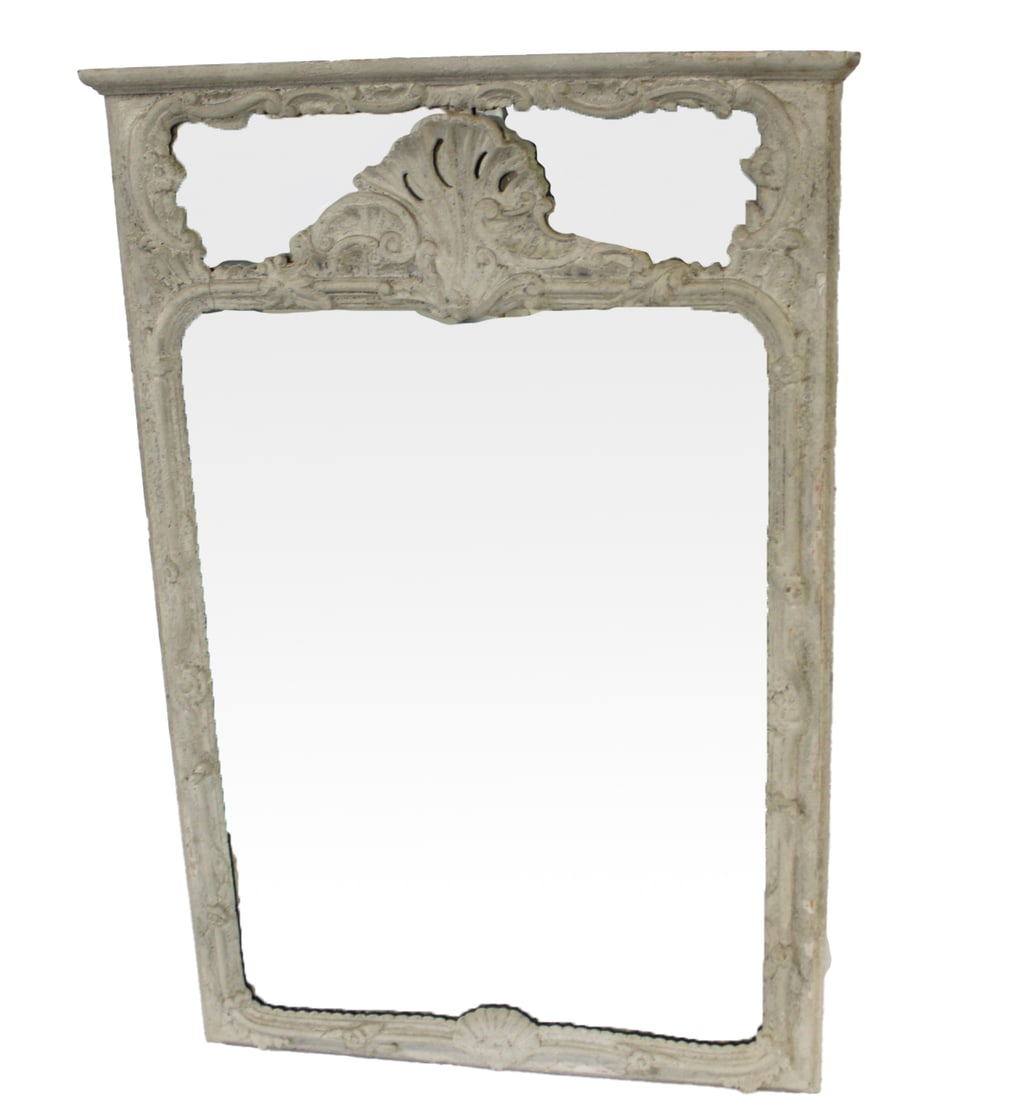 Vintage Louis XV Style Painted Mirror. (1 of 6)