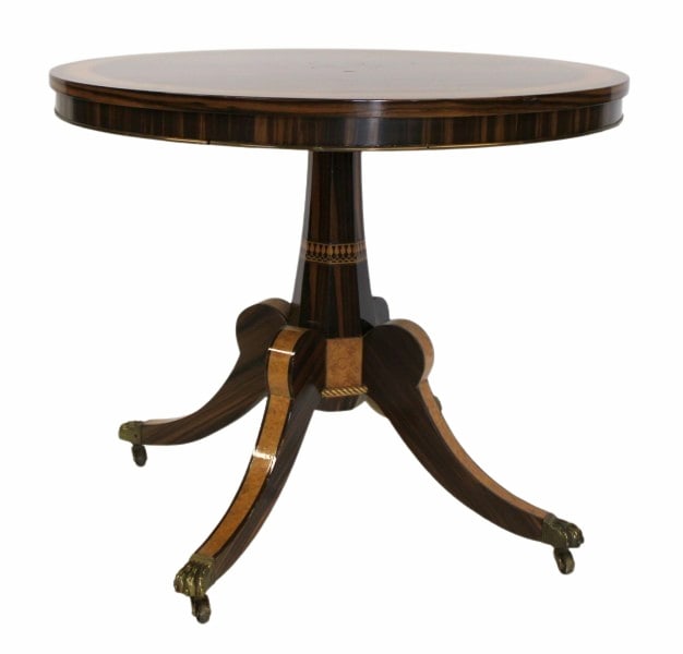 Vintage Regency Style Banded Calamander (1 of 7)