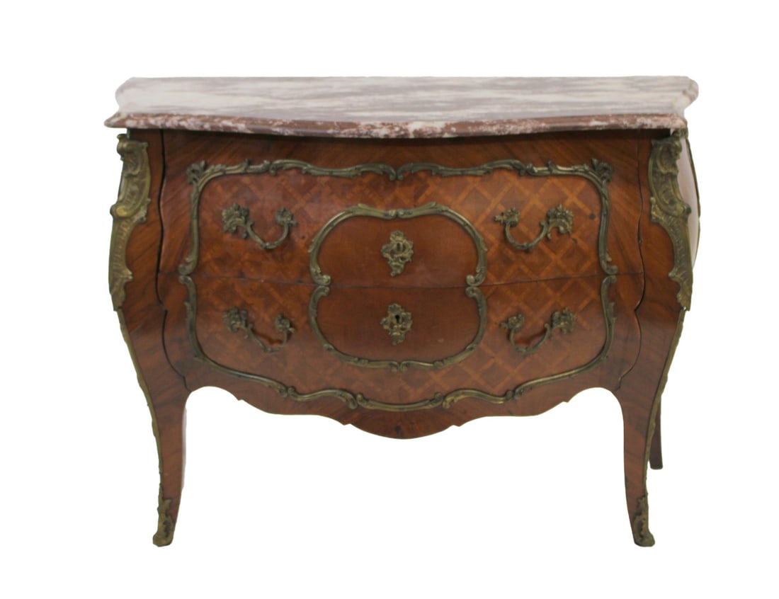 Vintage &  Fine Quality Louis XV Style Marbletop (1 of 7)