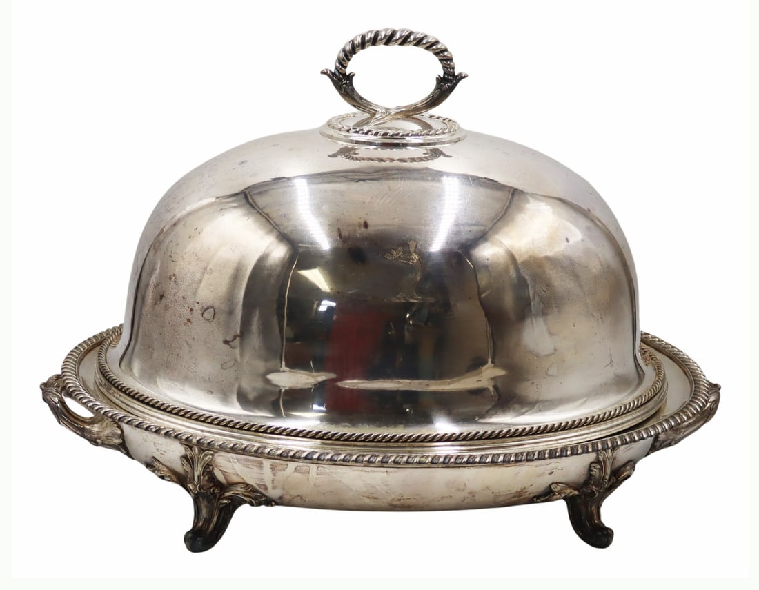 SILVERPLATE. Smith Sissons & Co. Roast Dish and (1 of 16)