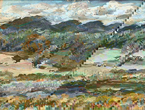 ILLEGIBLY SIGNED (AMERICAN, 20TH CENTURY).