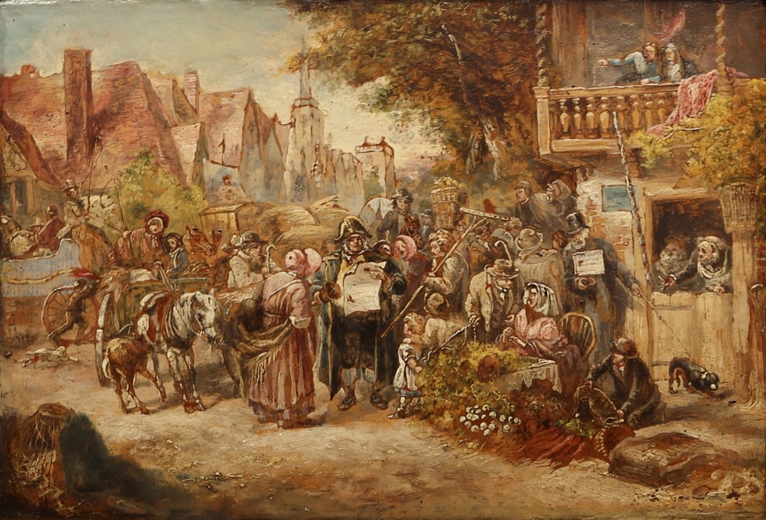 AFTER SIR DAVID WILKIE. (1 of 4)