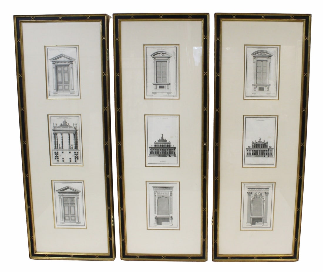 Vintage 3 Panel 2 Sided Screen. (1 of 12)