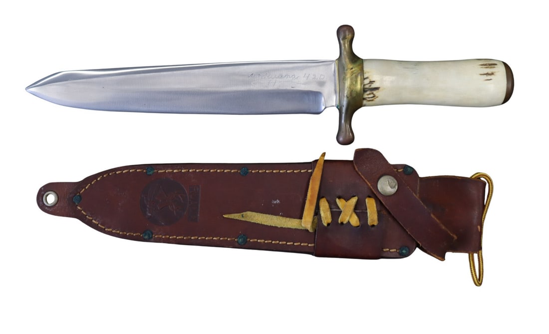 Vintage Ruana Bonner Montana 42D Toothpick Bowie (1 of 12)