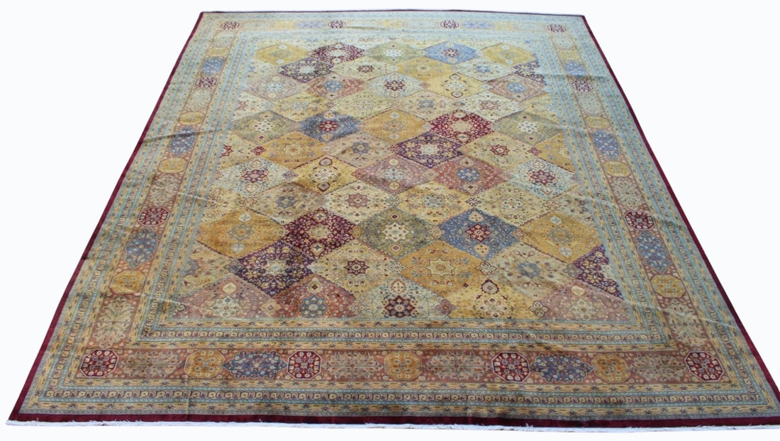 Antique and Finely Hand Knotted Tabriz Carpet. (1 of 13)