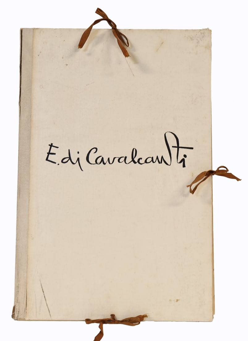 EMILIANO DI CAVALCANTI (BRAZILIAN, 1897-1976).: 'Balda De Di Cavalcanti'. Portfolio of prints after original works. Edition 1612 of 2000.Printed on Westerpost paper manufactured by the Industrial Paper Company Pirahy, from Santanesia, State of Rio.