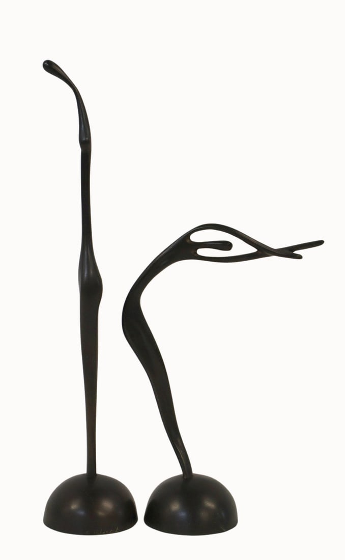 RUTH BLOCH (Israel, b.1951).: Both signed and numbered 55 of 175 and 76 of 175. From a Stamford, CT estate. - Dimensions: 8" h & 12" w.