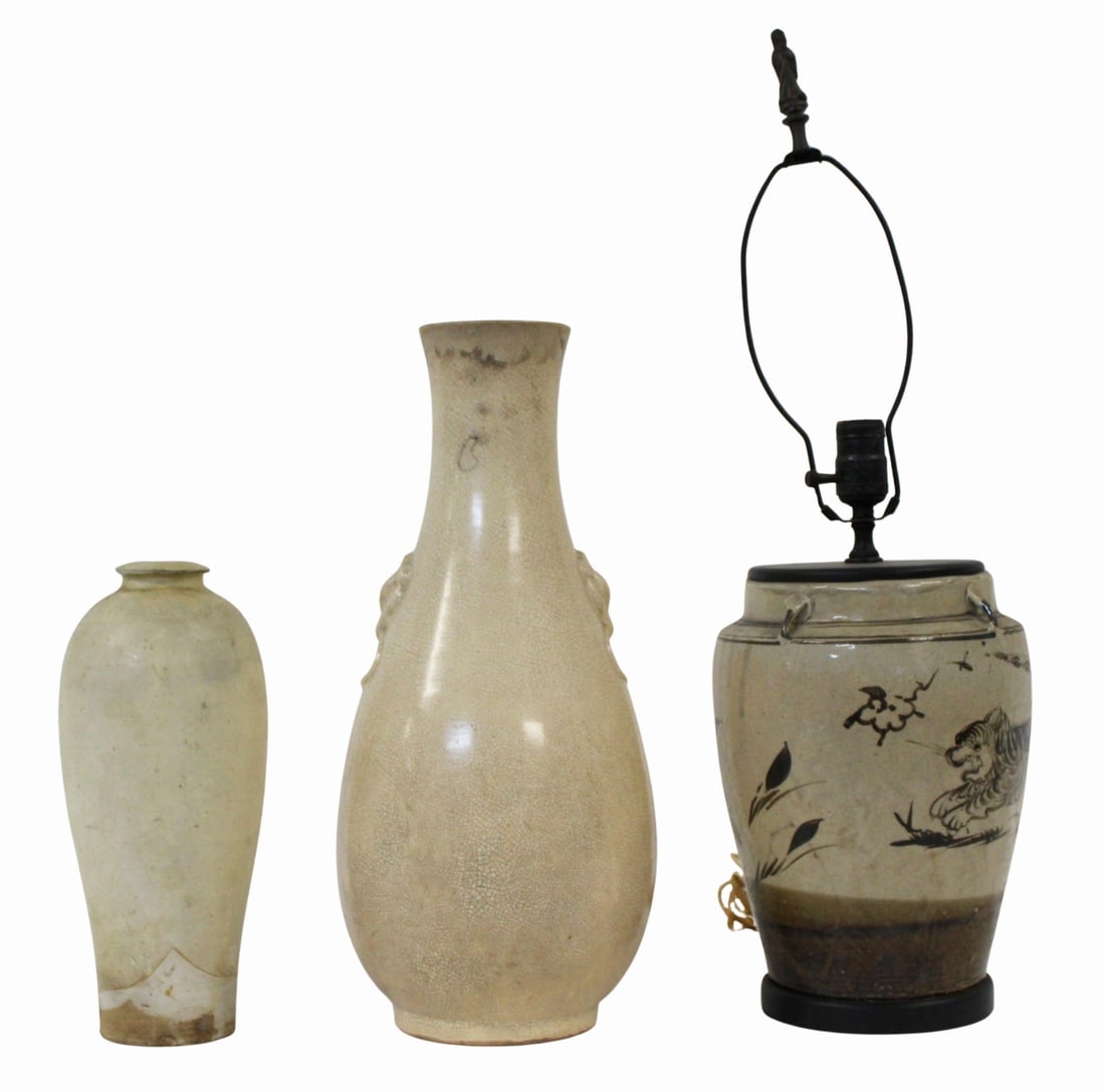 (3) Chinese Ceramics Inc. Cizhou.