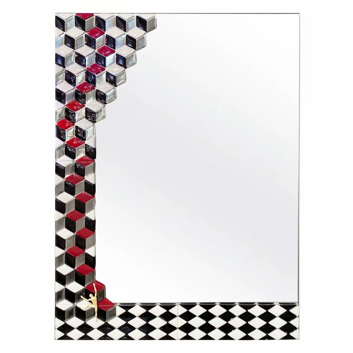 Bespoke Escher Inspired Italian Murano Mirror. (1 of 6)