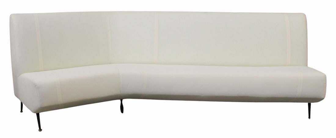 Midcentury Italian Upholstered Sofa. (1 of 7)