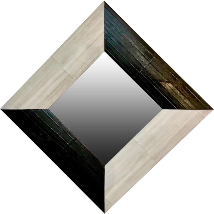 Contemporary Italian Square or Diamond Wall Mirror (1 of 6)