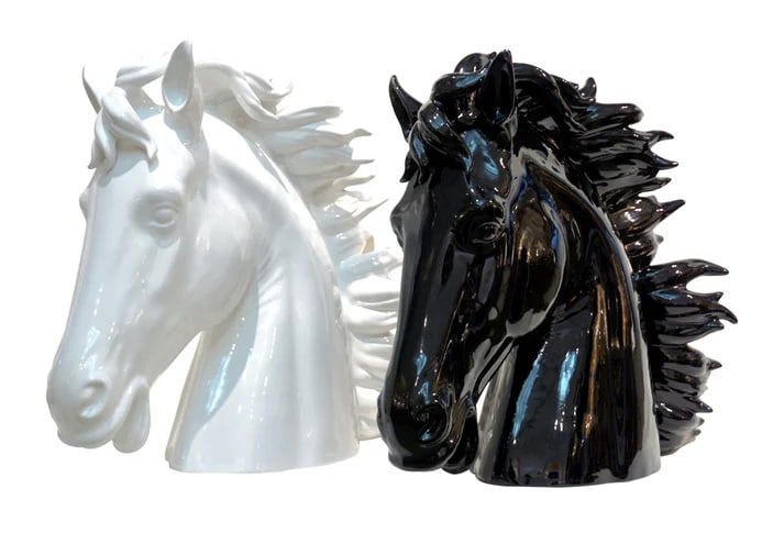 Modern Italian Design Oversized Black and White (1 of 8)