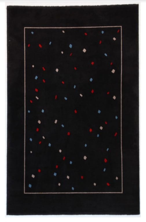 1960's Italian Multi-Color Wool Rug. (1 of 1)