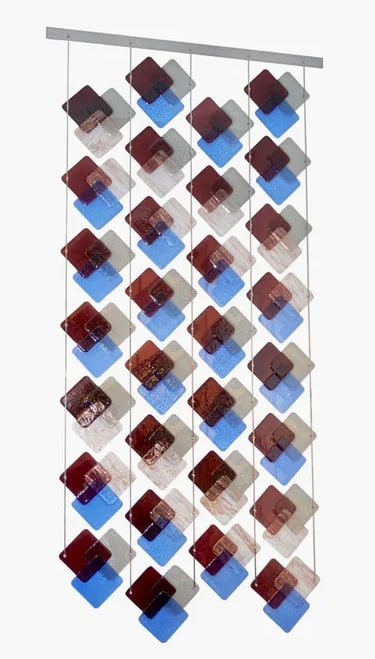 Organic Italian Geometric Murano Glass Room (1 of 5)
