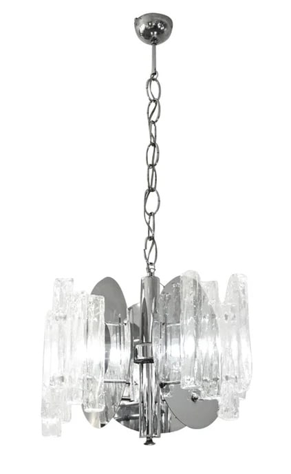 Salviati 1950 Italian Murano Glass Chandelier. (1 of 8)