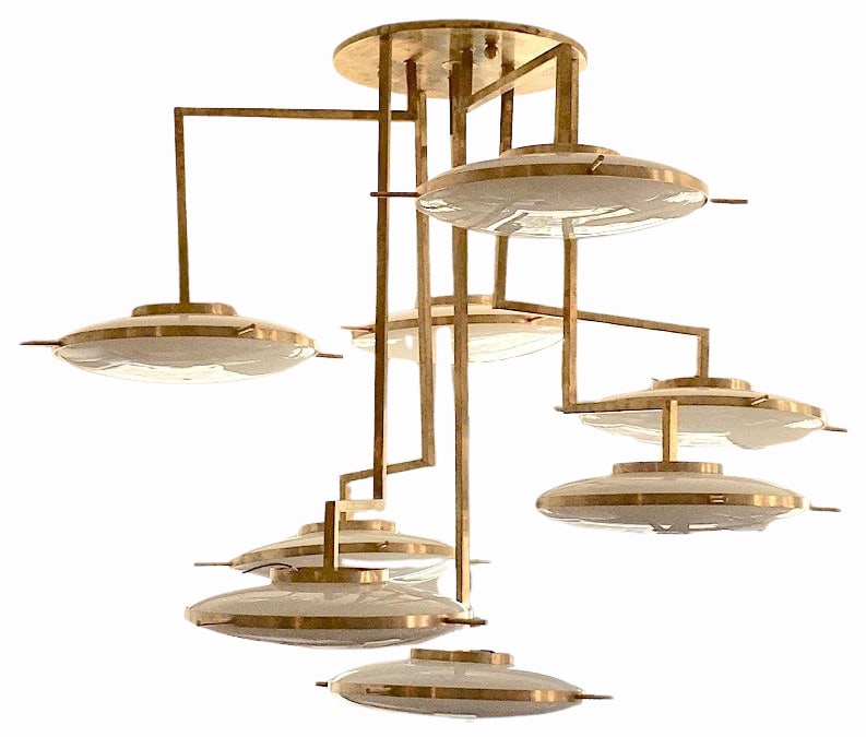 Italian Fine Design Bespoke Chandelier. (1 of 8)