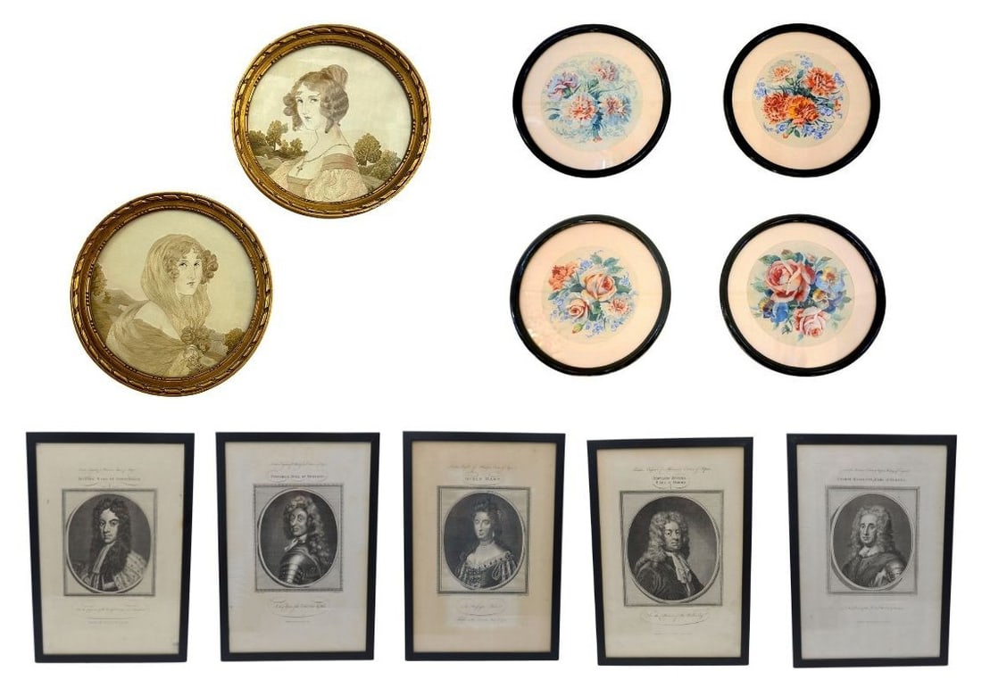 Watercolors, Engravings and Embroideries. (1 of 20)