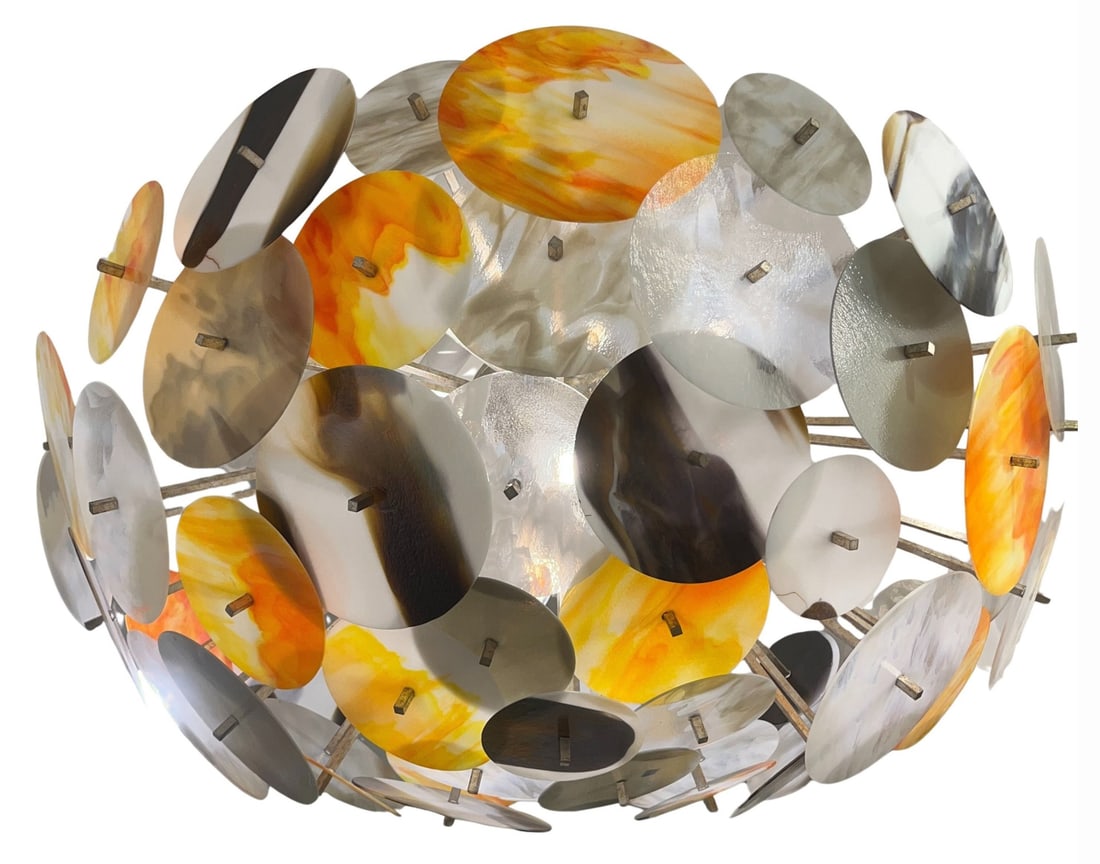 Vintage Italian Murano Sputnik Style Chandelier. (1 of 7)