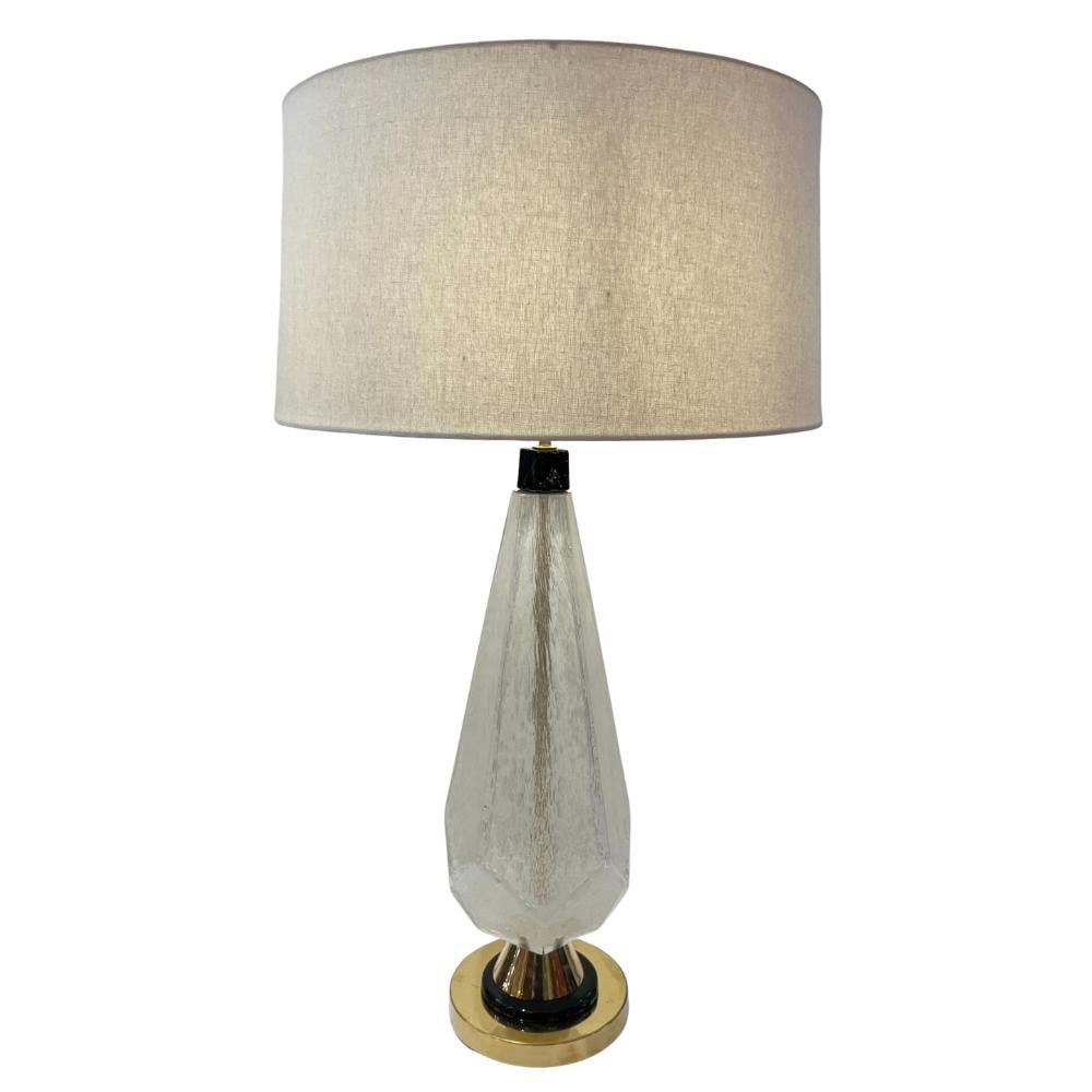 Contemporary Italian Diamond Cut Black and Crystal (1 of 10)