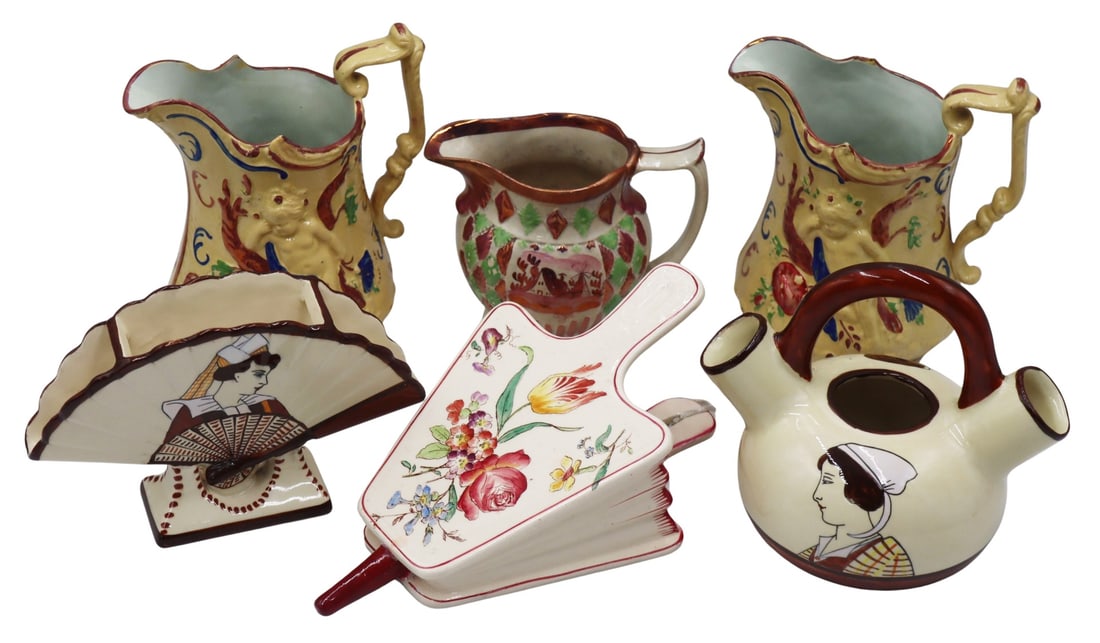 Ceramics Grouping Inc. Quimper and Lustreware. (1 of 15)