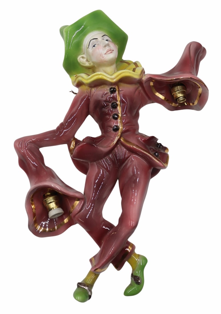 Vintage Italian Jester Form Wall Sconce. (1 of 6)