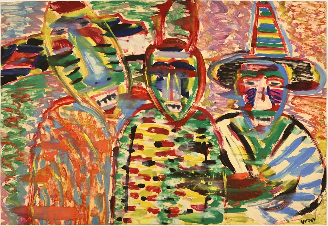 VINCENT SMITH (AFRICAN-AMERICAN, 1929-2003) [3]. (1 of 8)