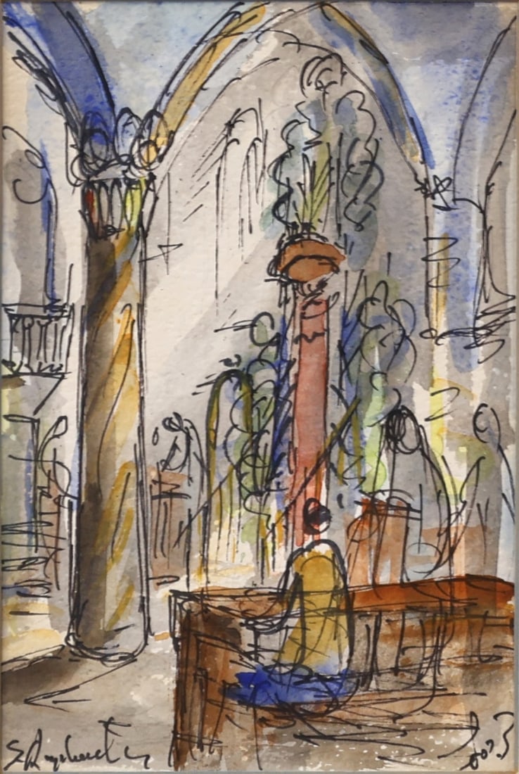 ZVI RAPHAELI (ISRAELI, 1920-2005).[3 WORKS]. (1 of 9)