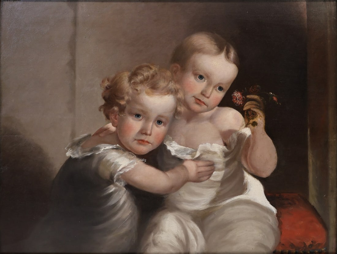 MARY OR RUBENS PEALE (ATTRIB)(AMERICAN 18TH/19TH). (1 of 4)