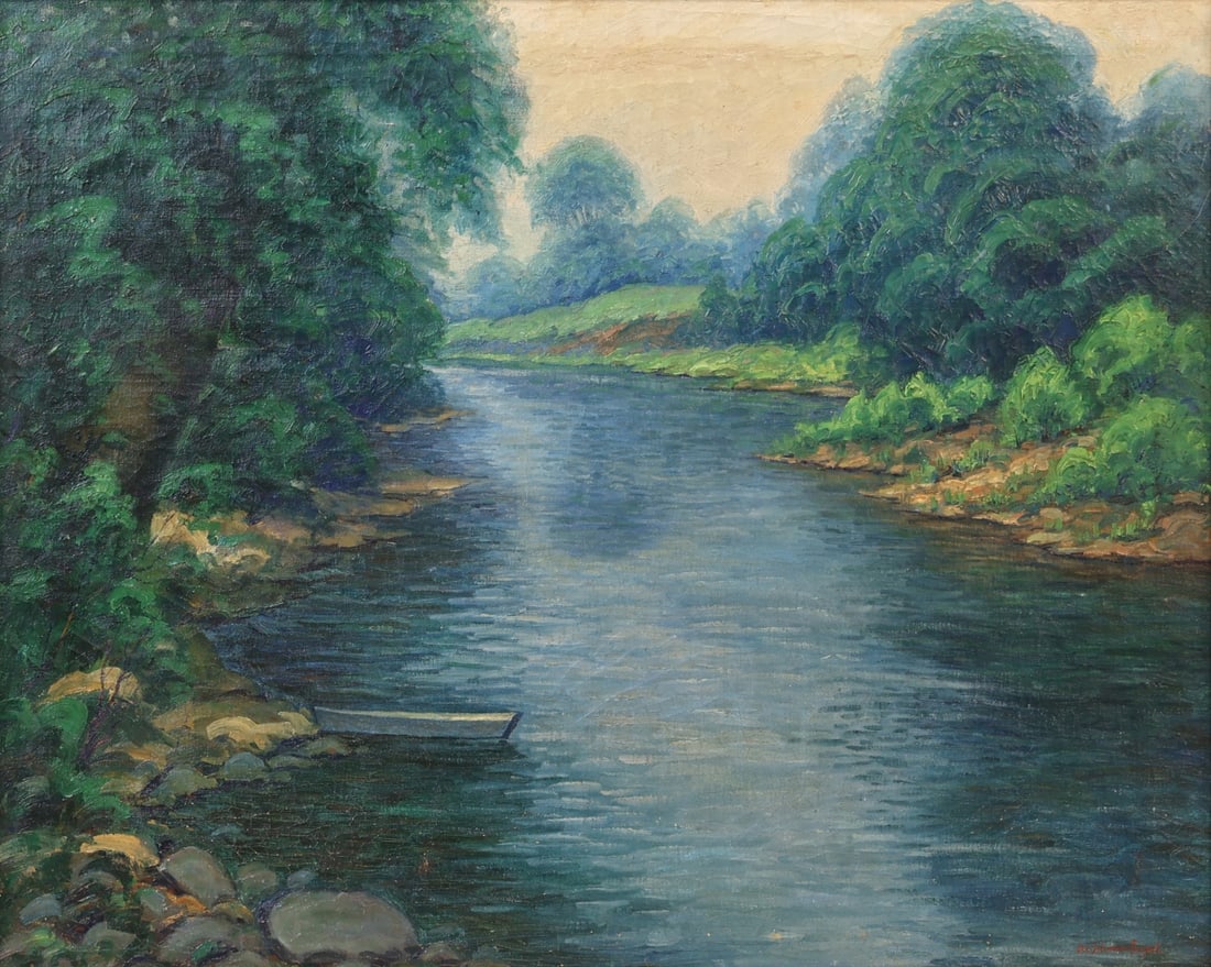 HUGO VON SCHWANENFLUGEL (GER/USA, 19/20TH CENT.). (1 of 6)