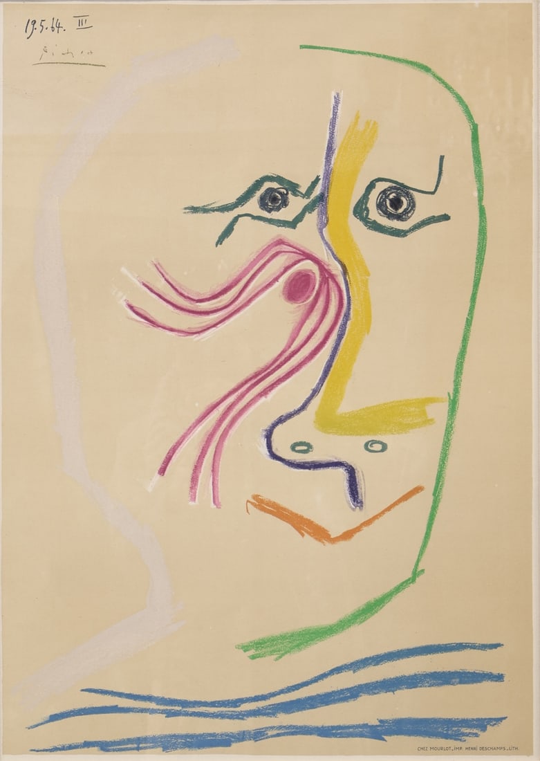 PABLO PICASSO (AFTER) (SPANISH, 1881-1973). (1 of 6)