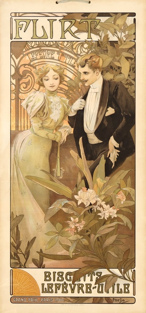 ALPHONSE MUCHA (CZECH, 1860-1939). (1 of 4)