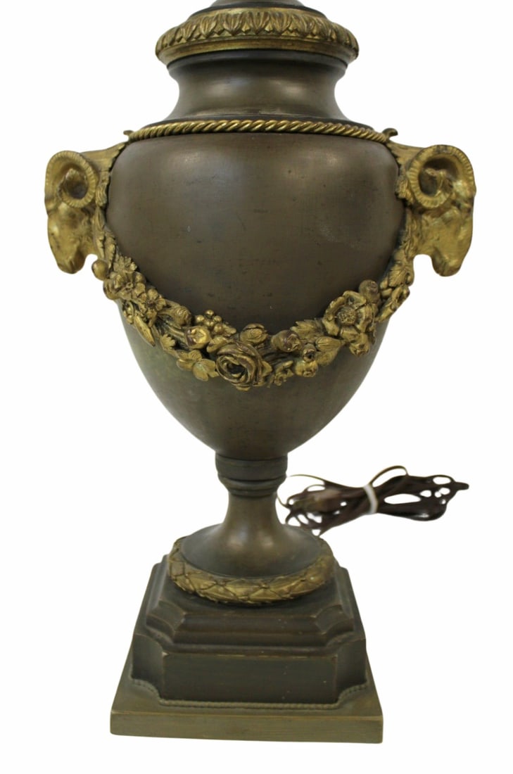 Fine Quality Antique Gilt & Patinated Bronze Urn (1 of 12)