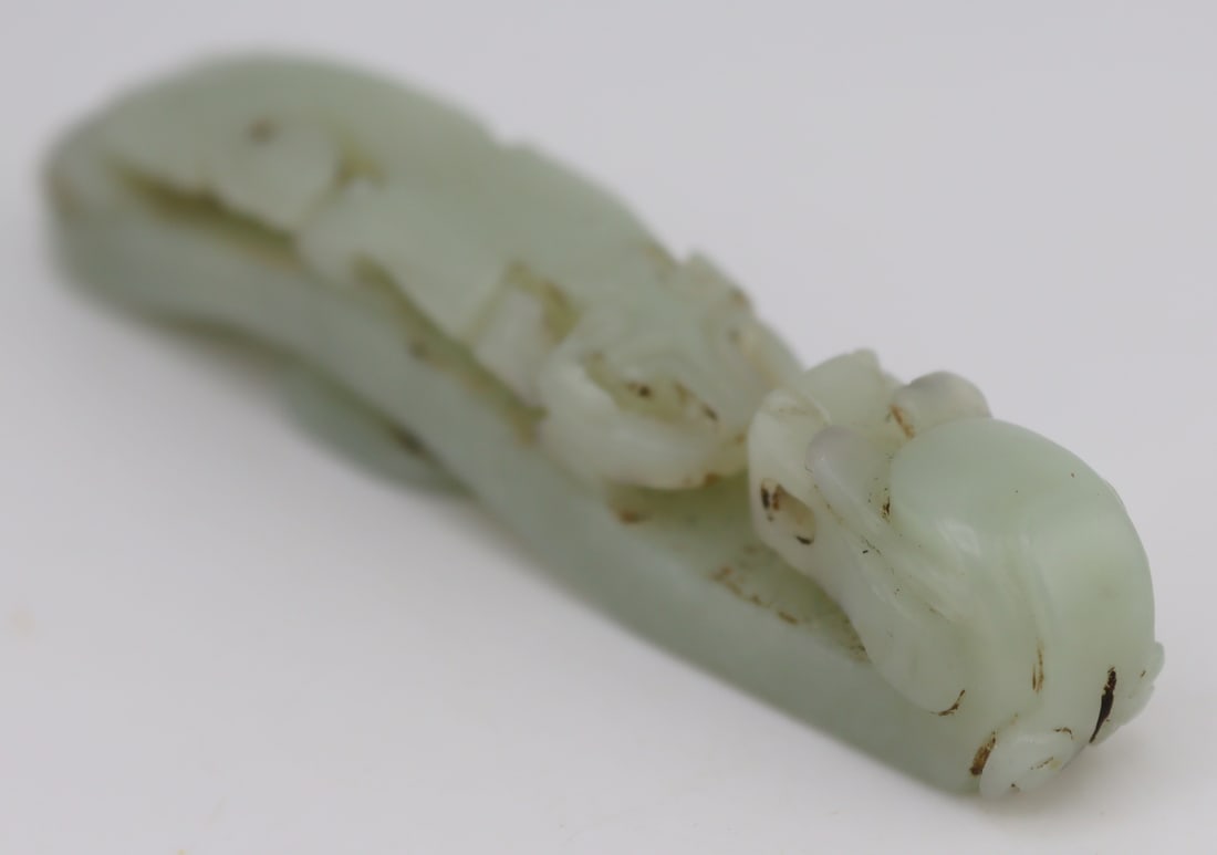 Chinese Carved Jade Objects. - 11